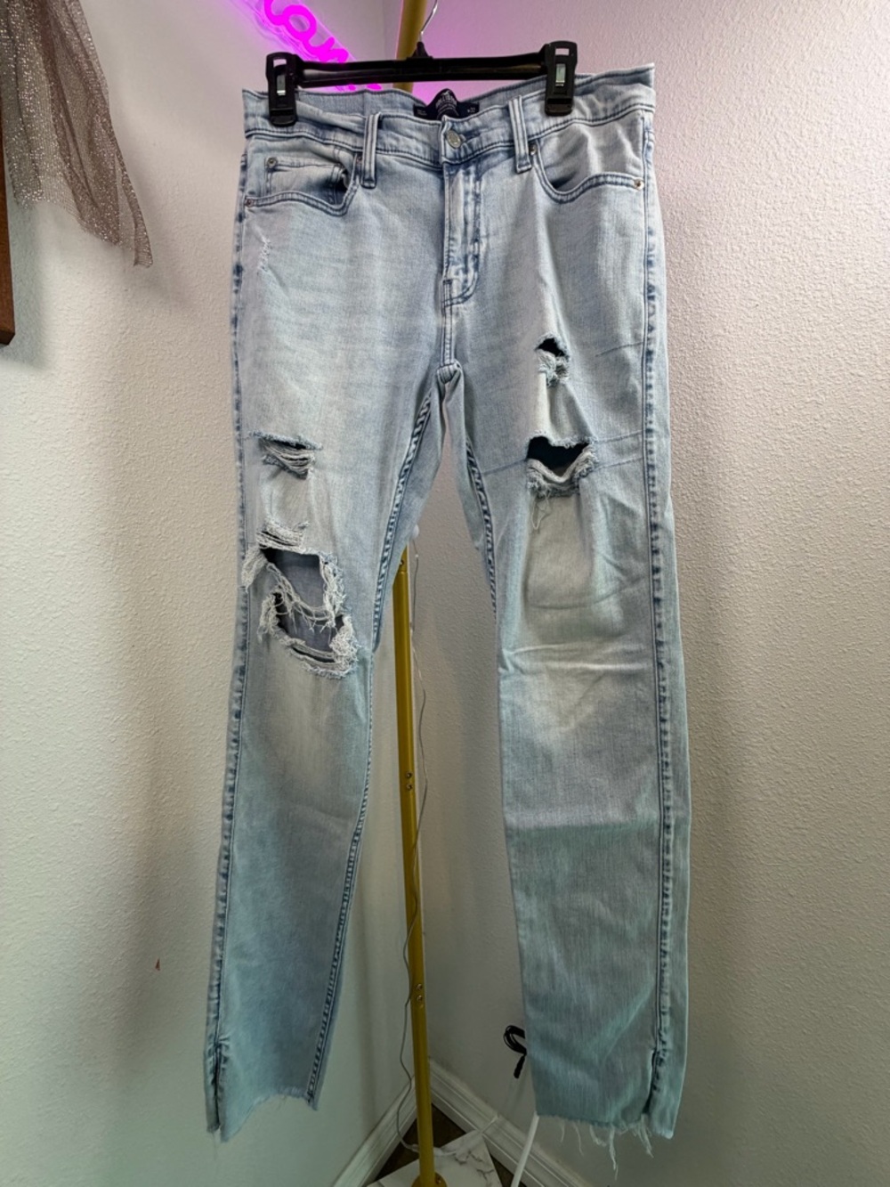 Hollister Stacked Skinny Jeans – Men’s 32x30